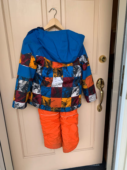 Used Boys Columbia Insulated Jacket (amount 1) and Bugaboo II snow pants (amount 2)